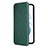 Custodia Portafoglio In Pelle Cover con Supporto L12Z per Samsung Galaxy S21 FE 5G Verde