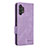 Custodia Portafoglio In Pelle Cover con Supporto L13Z per Samsung Galaxy M32 5G Viola