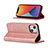 Custodia Portafoglio In Pelle Cover con Supporto L14 per Apple iPhone 13 Mini