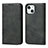 Custodia Portafoglio In Pelle Cover con Supporto L14 per Apple iPhone 13 Mini Nero