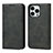 Custodia Portafoglio In Pelle Cover con Supporto L14 per Apple iPhone 13 Pro Max Nero