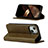 Custodia Portafoglio In Pelle Cover con Supporto L14 per Apple iPhone 15