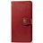 Custodia Portafoglio In Pelle Cover con Supporto L14 per Huawei Y9s Rosso