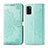 Custodia Portafoglio In Pelle Cover con Supporto L14 per Samsung Galaxy A41 Verde