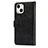 Custodia Portafoglio In Pelle Cover con Supporto L15 per Apple iPhone 15