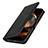 Custodia Portafoglio In Pelle Cover con Supporto L15 per Apple iPhone 15 Nero