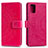 Custodia Portafoglio In Pelle Cover con Supporto L15 per Samsung Galaxy A51 5G Rosso
