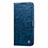 Custodia Portafoglio In Pelle Cover con Supporto L16 per Samsung Galaxy A31 Blu