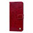 Custodia Portafoglio In Pelle Cover con Supporto L16 per Samsung Galaxy A31 Rosso