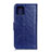 Custodia Portafoglio In Pelle Cover con Supporto L17 per Huawei Honor 30S Blu