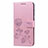 Custodia Portafoglio In Pelle Cover con Supporto L17 per Samsung Galaxy A31 Rosa