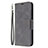 Custodia Portafoglio In Pelle Cover con Supporto L18 per Samsung Galaxy A31 Grigio