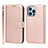 Custodia Portafoglio In Pelle Cover con Supporto L19 per Apple iPhone 14 Pro