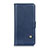 Custodia Portafoglio In Pelle Cover con Supporto L19 per Realme C11 Blu