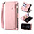 Custodia Portafoglio In Pelle Cover con Supporto L20 per Apple iPhone 13