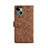 Custodia Portafoglio In Pelle Cover con Supporto L20 per Apple iPhone 13