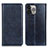 Custodia Portafoglio In Pelle Cover con Supporto L25 per Apple iPhone 14 Pro Blu