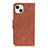 Custodia Portafoglio In Pelle Cover con Supporto L27 per Apple iPhone 14