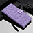 Custodia Portafoglio In Pelle Cover con Supporto L28 per Samsung Galaxy A71 5G Viola