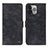 Custodia Portafoglio In Pelle Cover con Supporto L30 per Apple iPhone 15 Pro Max Nero