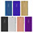 Custodia Portafoglio In Pelle Cover con Supporto Laterale Specchio Cover L01 per Samsung Galaxy A9 Star Pro