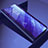 Custodia Portafoglio In Pelle Cover con Supporto Laterale Specchio Cover L03 per Samsung Galaxy A22s 5G Viola