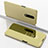 Custodia Portafoglio In Pelle Cover con Supporto Laterale Specchio Cover M02 per Oppo RX17 Pro