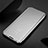 Custodia Portafoglio In Pelle Cover con Supporto Laterale Specchio Cover per Xiaomi Mi 12 Pro 5G Argento
