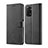 Custodia Portafoglio In Pelle Cover con Supporto LC1 per Xiaomi Redmi Note 11 Pro 5G Nero