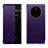 Custodia Portafoglio In Pelle Cover con Supporto LF1 per Huawei Mate 40 RS Viola