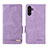 Custodia Portafoglio In Pelle Cover con Supporto LZ1 per Samsung Galaxy A04s Viola