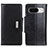 Custodia Portafoglio In Pelle Cover con Supporto M01L per Google Pixel 8 5G Nero