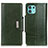 Custodia Portafoglio In Pelle Cover con Supporto M01L per Motorola Moto Edge 20 Lite 5G Verde