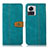 Custodia Portafoglio In Pelle Cover con Supporto M01L per Motorola Moto Edge 30 Ultra 5G Verde