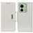 Custodia Portafoglio In Pelle Cover con Supporto M01L per Motorola Moto Edge 40 5G Bianco