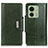 Custodia Portafoglio In Pelle Cover con Supporto M01L per Motorola Moto Edge 40 5G Verde