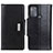 Custodia Portafoglio In Pelle Cover con Supporto M01L per Motorola Moto G50 Nero