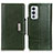 Custodia Portafoglio In Pelle Cover con Supporto M01L per OnePlus 9RT 5G Verde