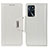 Custodia Portafoglio In Pelle Cover con Supporto M01L per Oppo A16s Bianco