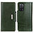 Custodia Portafoglio In Pelle Cover con Supporto M01L per Oppo A53s 5G Verde