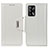 Custodia Portafoglio In Pelle Cover con Supporto M01L per Oppo A74 4G Bianco