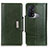 Custodia Portafoglio In Pelle Cover con Supporto M01L per Oppo Reno5 A Verde