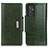 Custodia Portafoglio In Pelle Cover con Supporto M01L per Samsung Galaxy A15 4G Verde