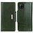 Custodia Portafoglio In Pelle Cover con Supporto M01L per Samsung Galaxy A22 4G Verde