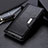Custodia Portafoglio In Pelle Cover con Supporto M01L per Sony Xperia Ace II SO-41B Nero