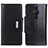 Custodia Portafoglio In Pelle Cover con Supporto M01L per Sony Xperia PRO-I