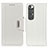 Custodia Portafoglio In Pelle Cover con Supporto M01L per Xiaomi Mi 10S 5G Bianco