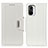 Custodia Portafoglio In Pelle Cover con Supporto M01L per Xiaomi Mi 11i 5G Bianco