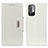 Custodia Portafoglio In Pelle Cover con Supporto M01L per Xiaomi POCO M3 Pro 5G Bianco