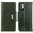 Custodia Portafoglio In Pelle Cover con Supporto M01L per Xiaomi POCO M3 Pro 5G Verde